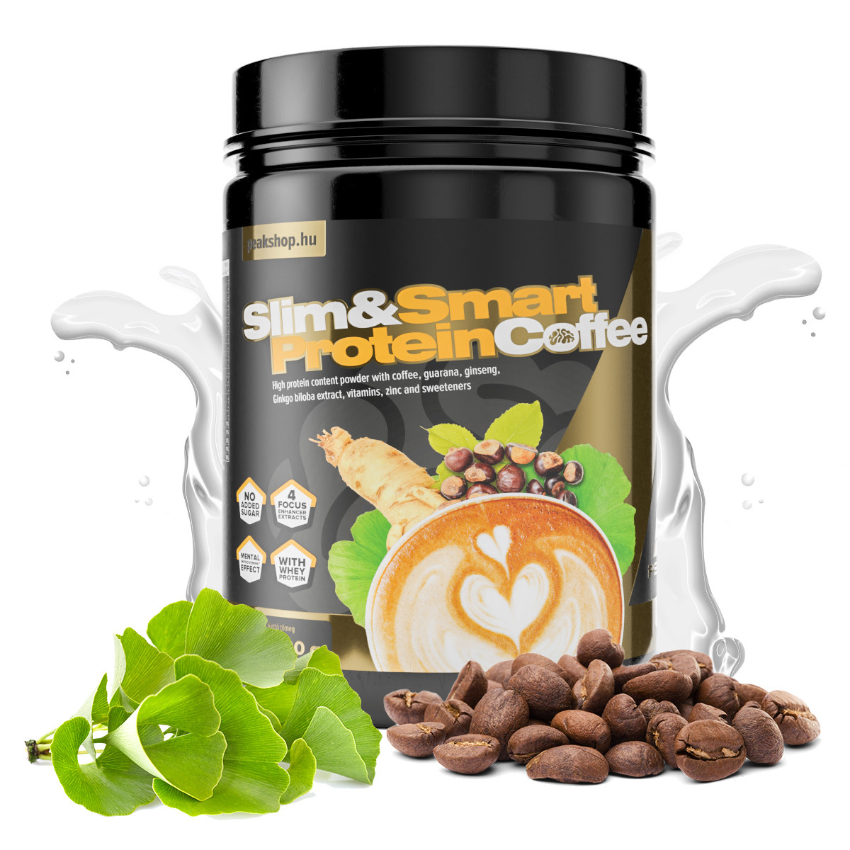Peak Slim & Smart Protein Coffee Protein Instant Coffee with Special