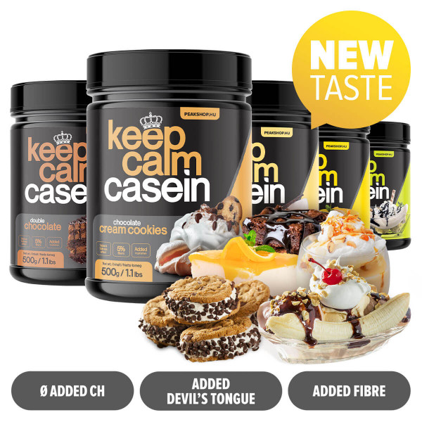 Peak Keep Calm Dessert Casein with fiber