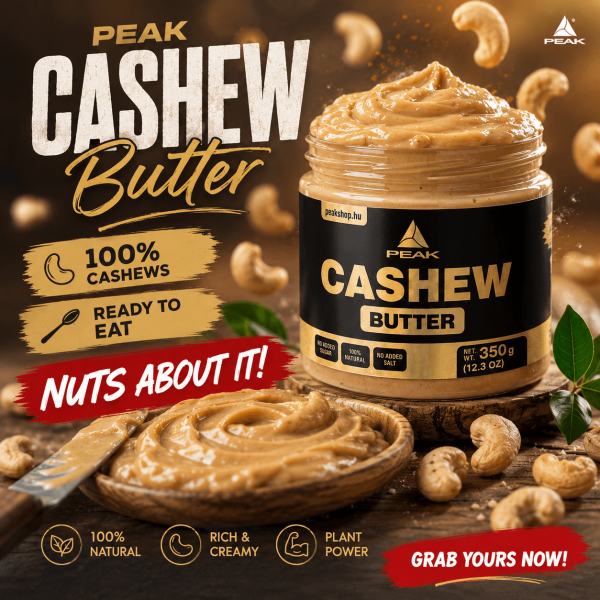 Peak Cashew Butter from 100% all natural cashew 350g