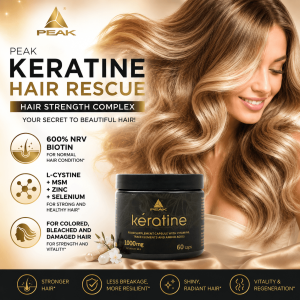 Peak Keratin Hair Rescue – Hair-Strengthening Complex