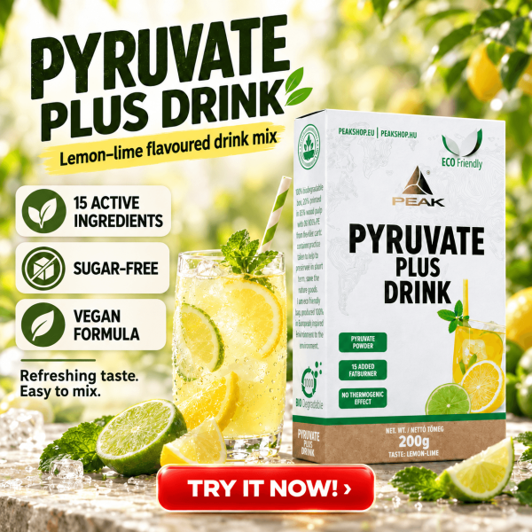 Peak Pyruvate Plus Drink Fat Burning Drink with 15 type of active ing.