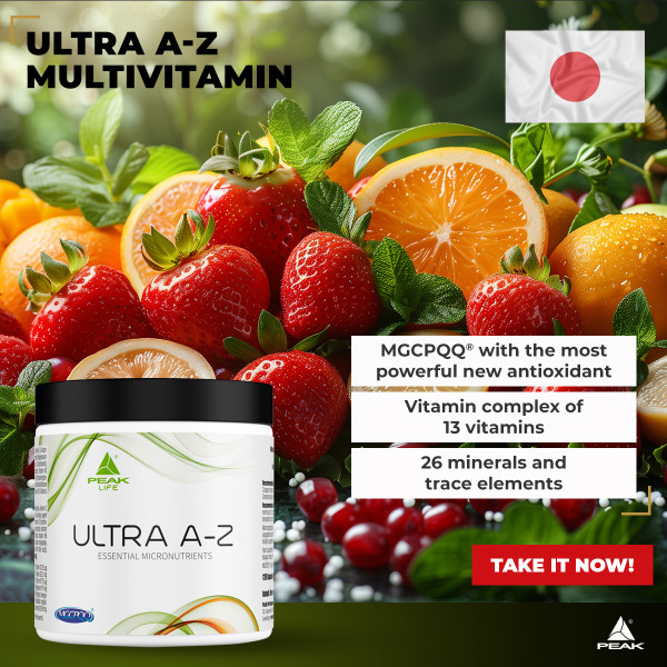 Peak Ultra A/Z Multivitamin with MGCPQQ®