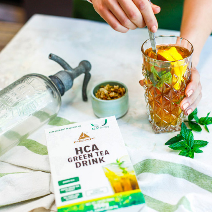 Peak HCA Green Tea Drink sugarfree, fat burning green tea powder