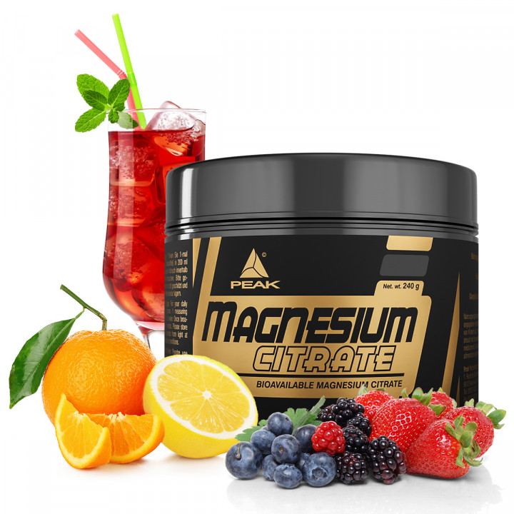 Peak Magnesium Citrate magnesium drink powder