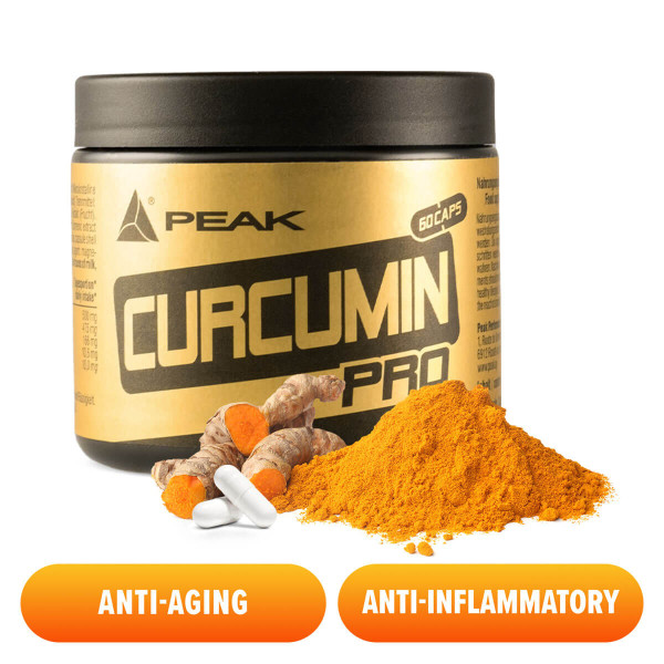 Peak Curcumin Pro curcumin capsules