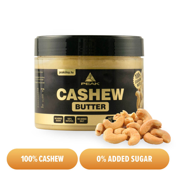 Peak Cashew Butter from 100% all natural cashew 350g