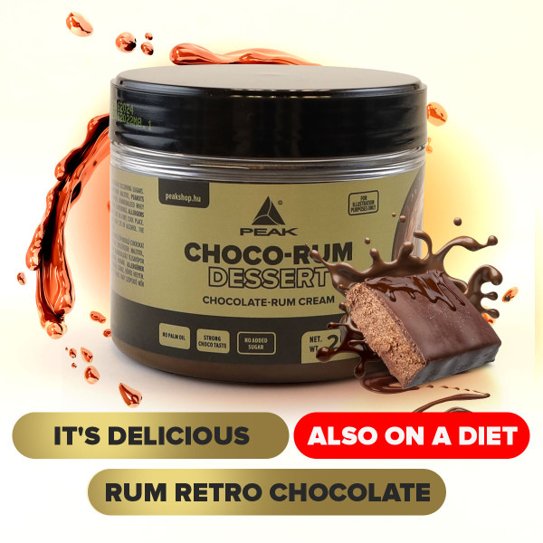 Peak Choco Rum Cream - Retro rum chocolate cream