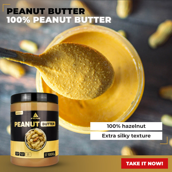 Peak Peanut Butter from 100% all natural peanuts