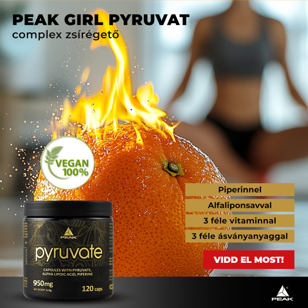Peak Girl Pyruvat fat burner Vegan Formula!