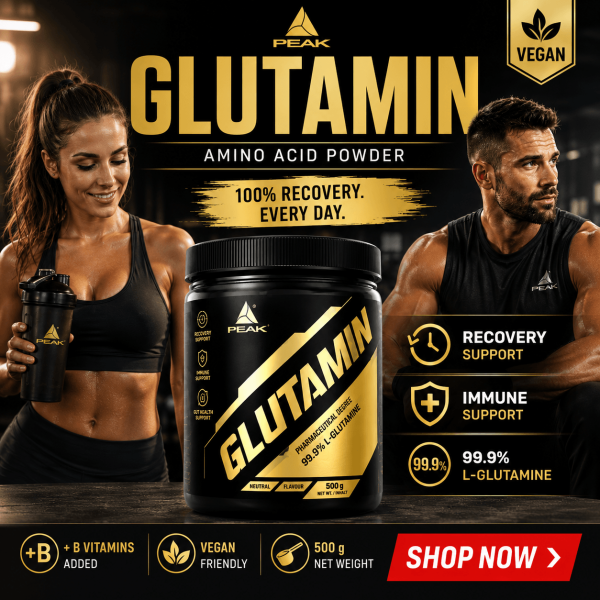 Peak Glutamin amino acid powder