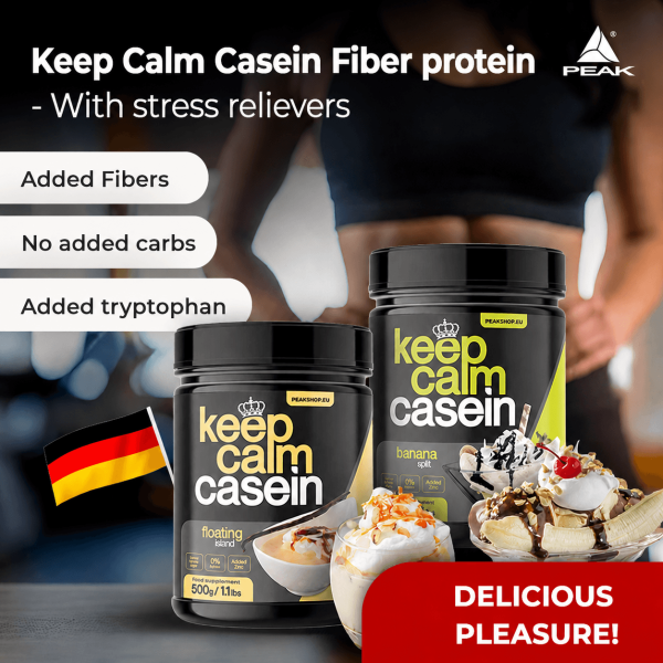 Peak Keep Calm Dessert Casein with fiber