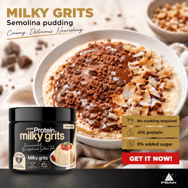 Peak Milky Grits - 41% protein!