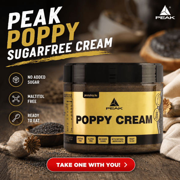 Peak Poppy Cream poppy seed cream (vegan)