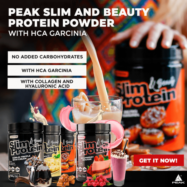 Peak Slim And Beauty Protein with fat burners and collagen